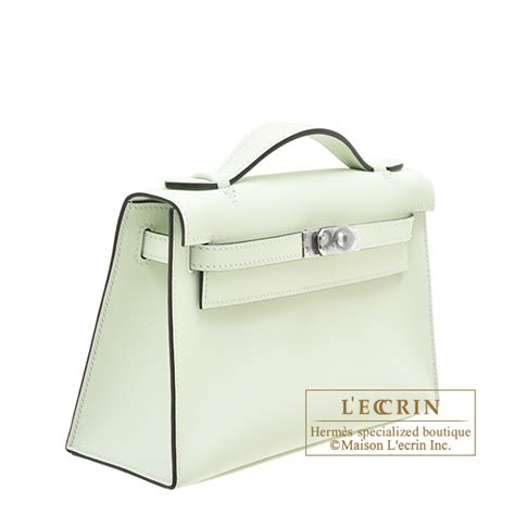 hermes kelly pochette vert fizz|Hermes kelly pochette.